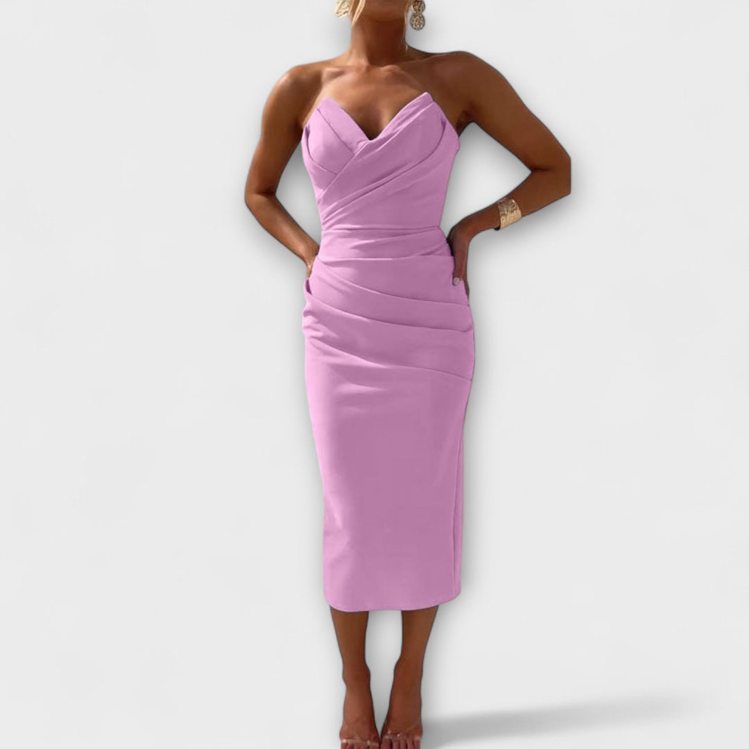 Milly – Elegant Strapless Dress