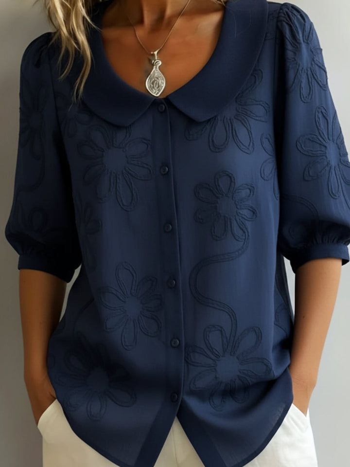 Celeste™ | Light Floral Blouse