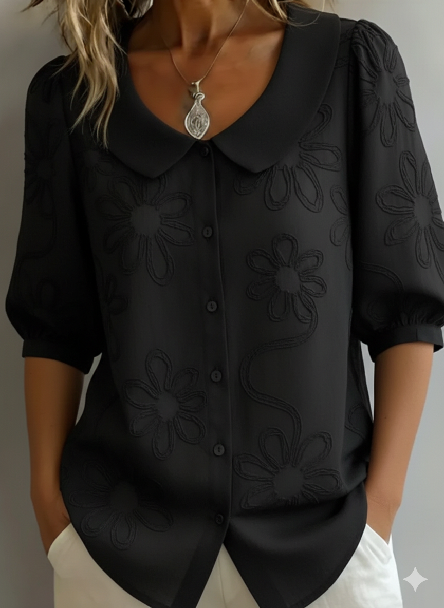 Celeste™ | Light Floral Blouse