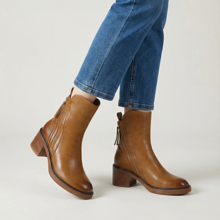 Elena | Elegant Comfort Ankle Boots