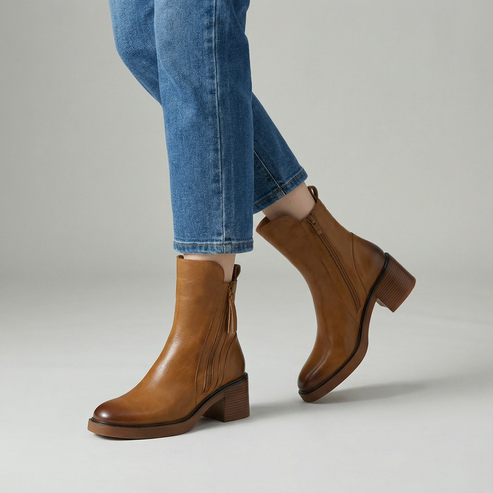 Elena | Elegant Comfort Ankle Boots
