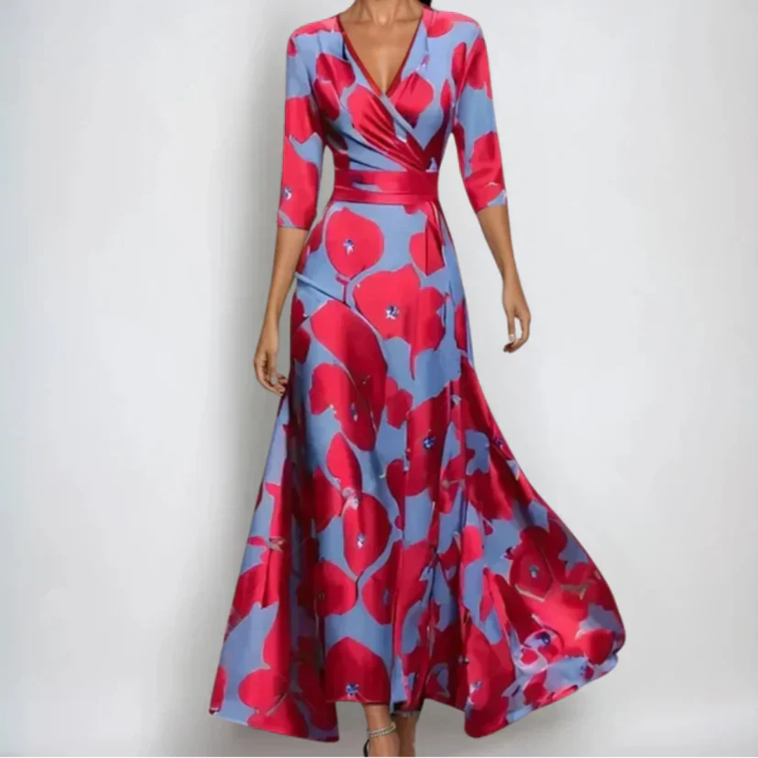 Éilis – Luxury Floral Dress
