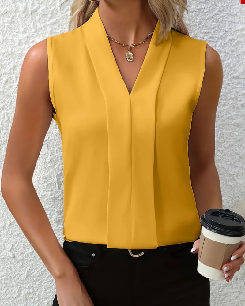 Adriana™ | Loose V-Neck Top