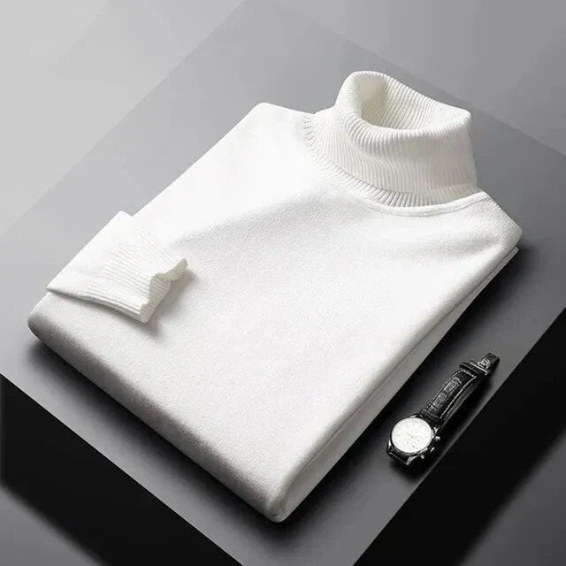 Lunori | cashmere turtleneck sweater Monte Carlo