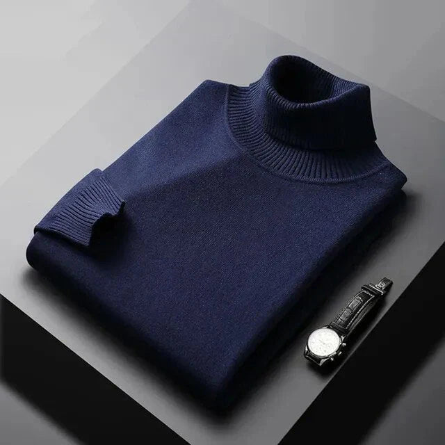 Lunori | cashmere turtleneck sweater Monte Carlo