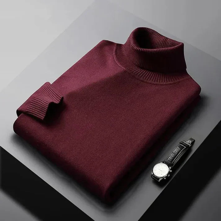Lunori | cashmere turtleneck sweater Monte Carlo