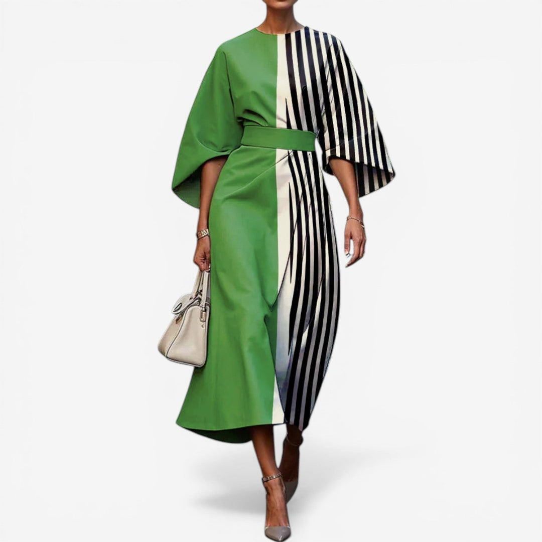 Zaquia | Printed Maxi Dress
