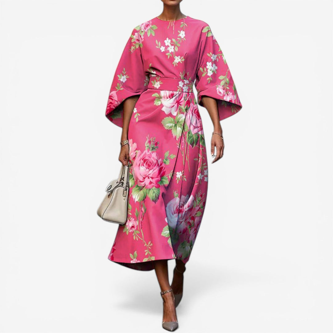 Zaquia | Printed Maxi Dress