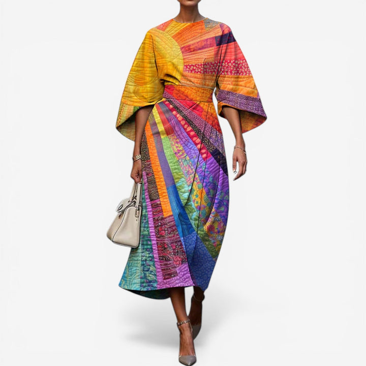 Zaquia | Printed Maxi Dress