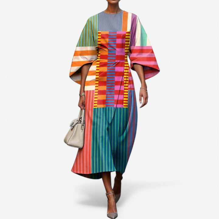 Zaquia | Printed Maxi Dress