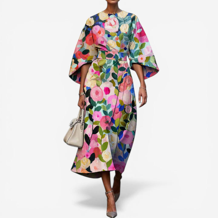 Zaquia | Printed Maxi Dress
