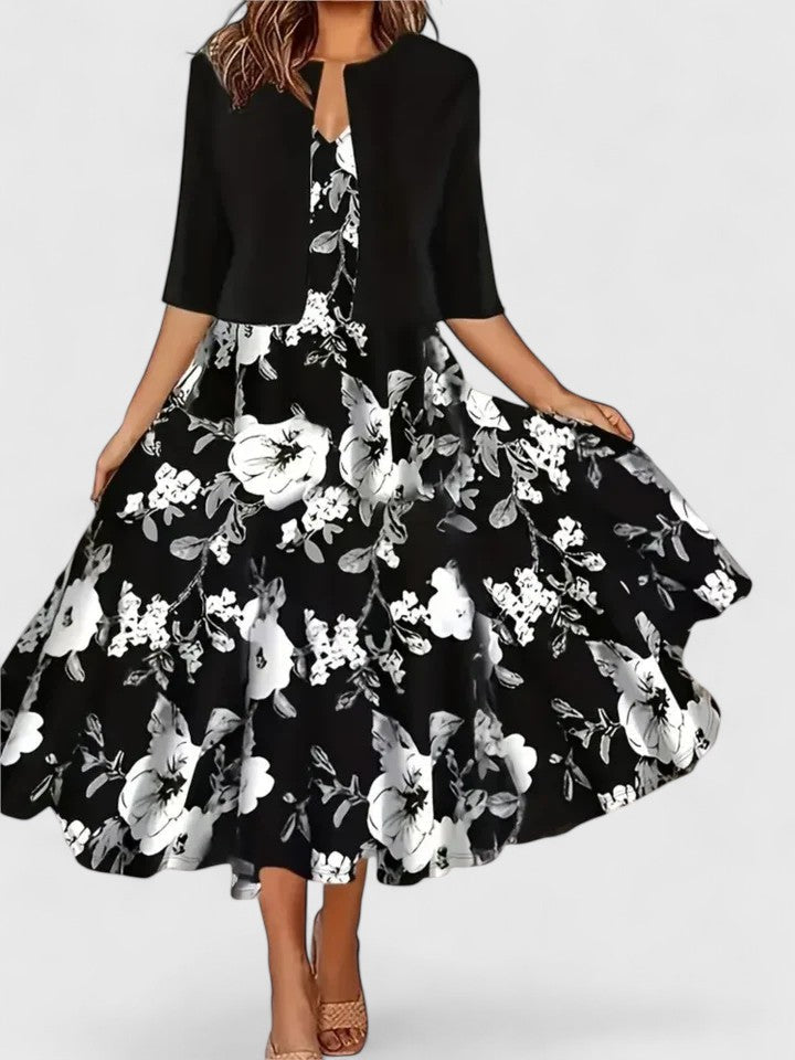 Chantal | Elegant Midi Dress