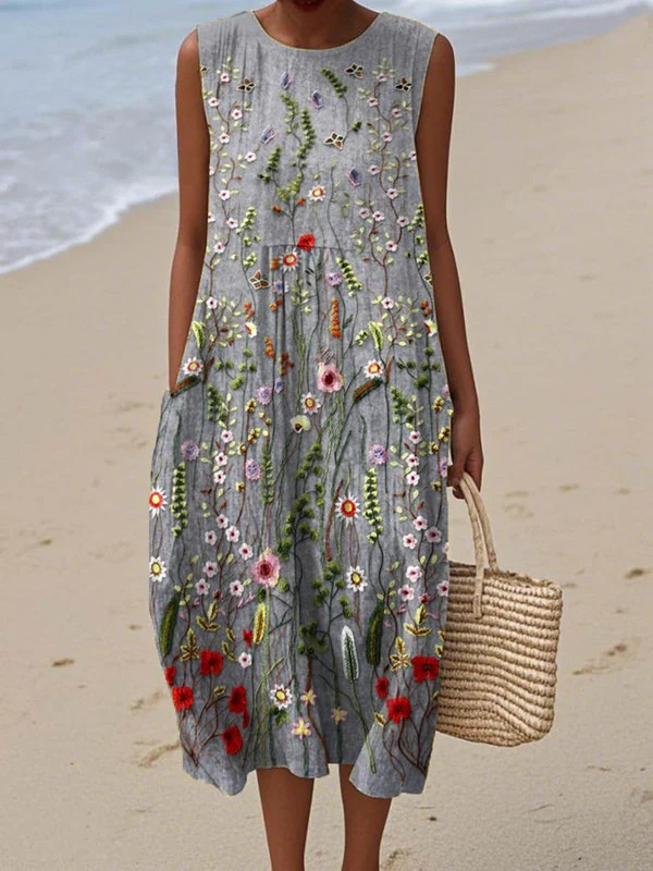 Cara | Midi Dress Wildflower