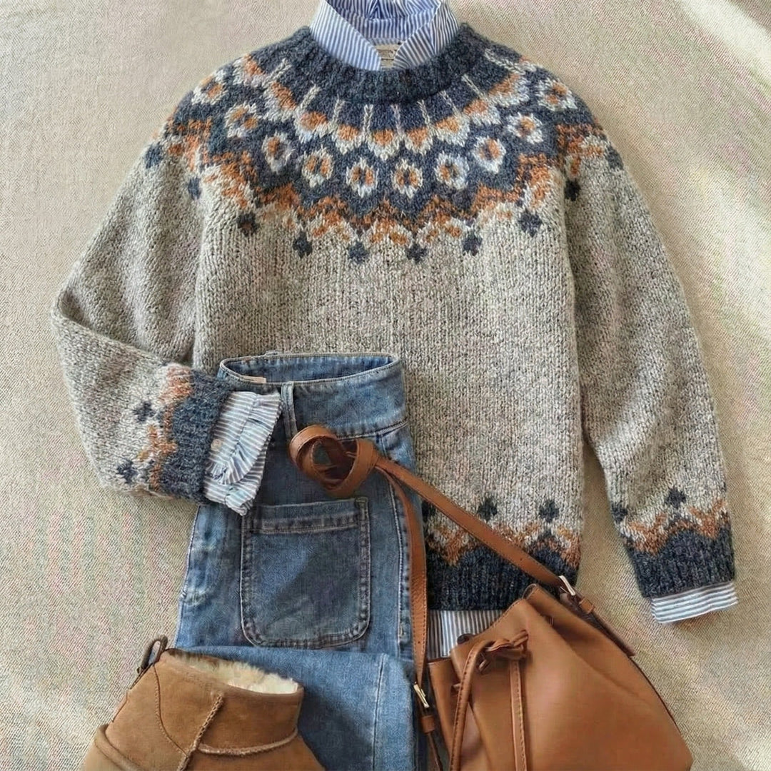 Felicia | Heritage Nordic Knit Sweater