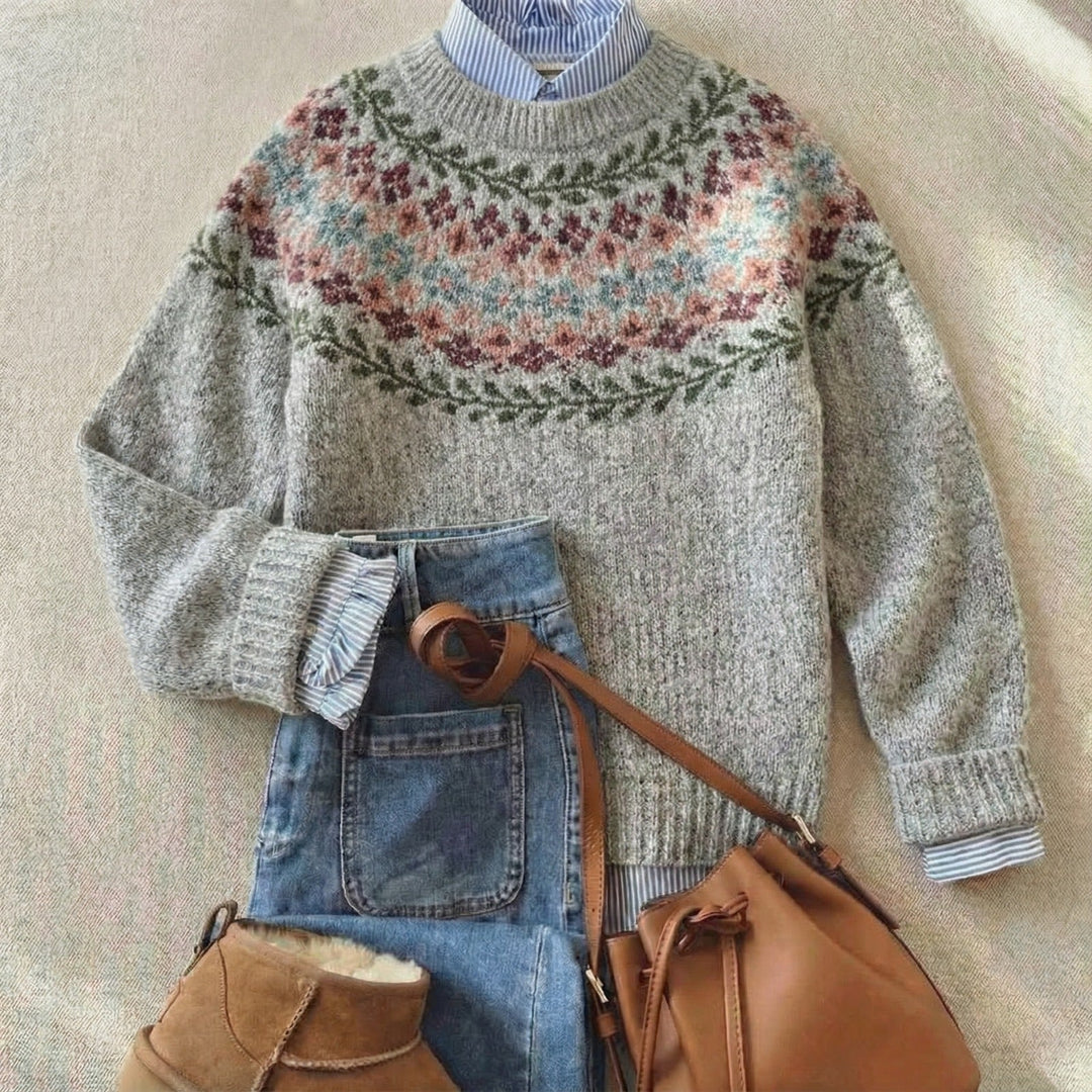 Kristina | Heritage Nordic Knit Sweater