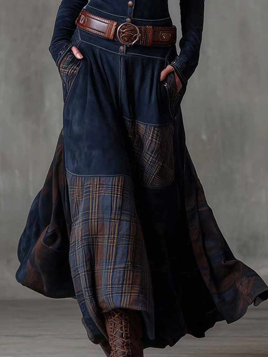 Michelle | Suede Maxi Dress