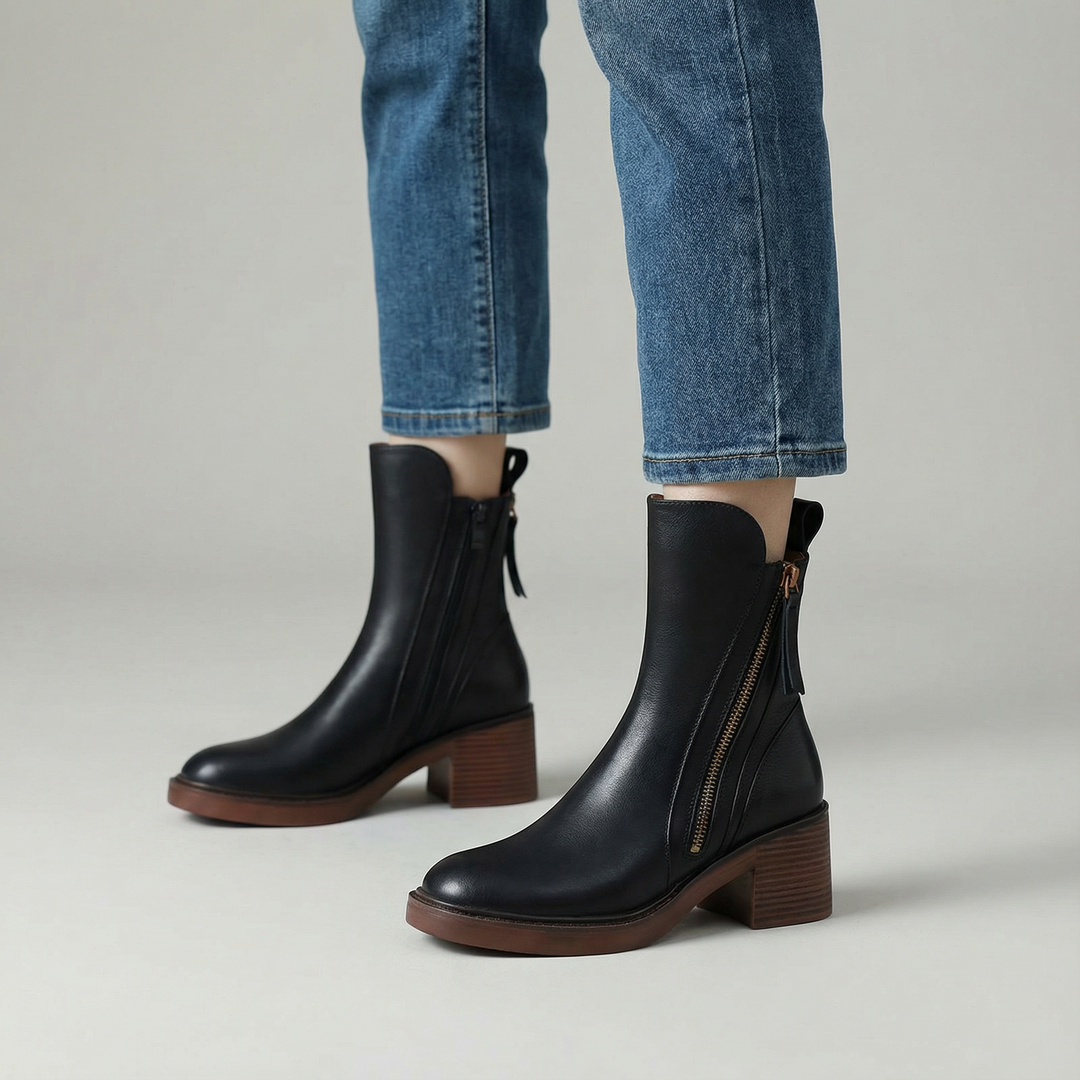 Elena | Elegant Comfort Ankle Boots