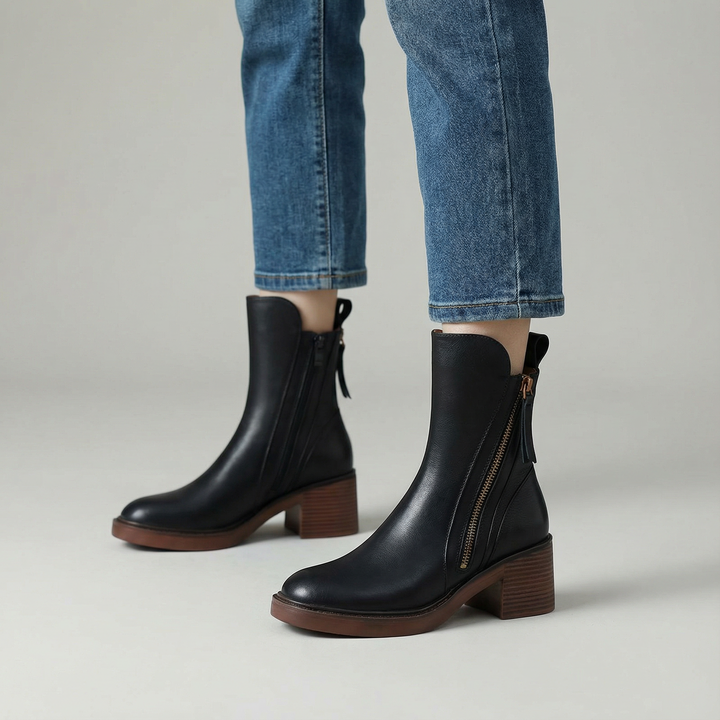 Elena | Elegant Comfort Ankle Boots