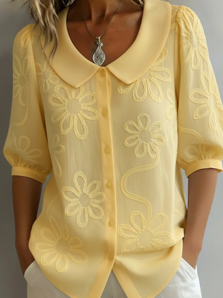 Celeste™ | Light Floral Blouse