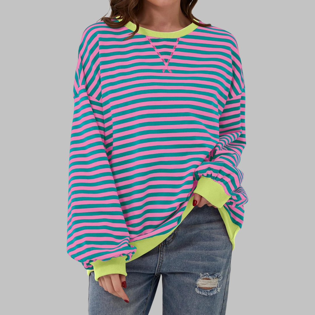 Falado - Casual Striped Sweater