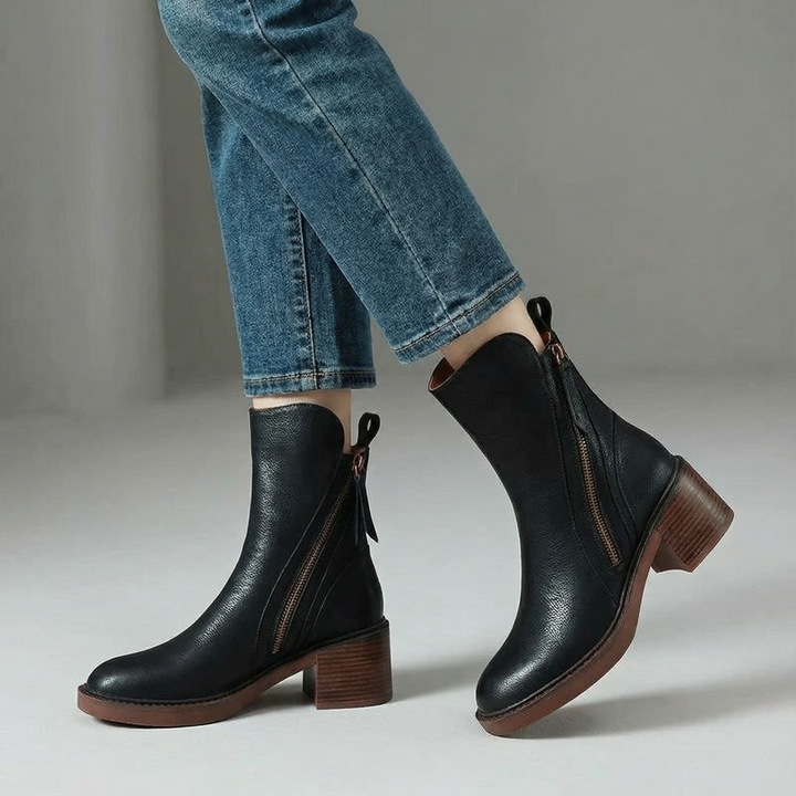 Elena | Elegant Comfort Ankle Boots
