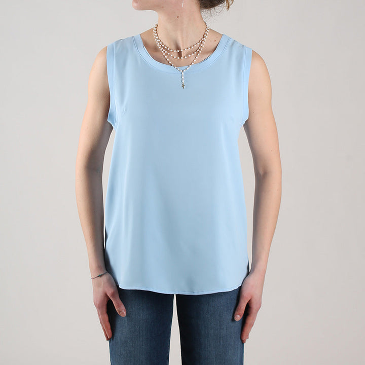 Lui | Fluid Wide-Strap Top